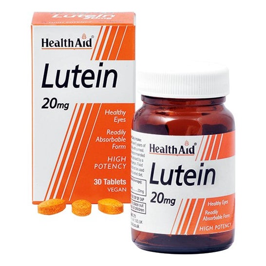 HealthAid Lutein 20mg 30 Tabletten