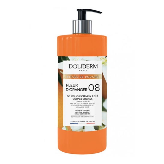 Doliderm Creamy Shower Gel 08 Orange Blossom 1L