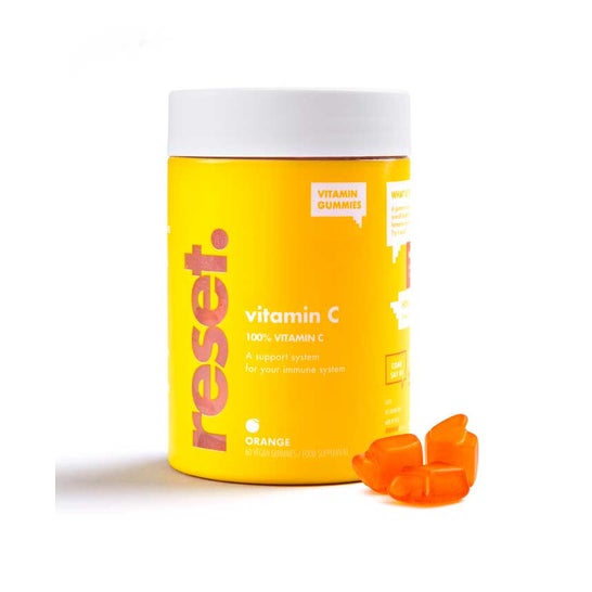 Reset Vitamin C Orange Gummies 60uds