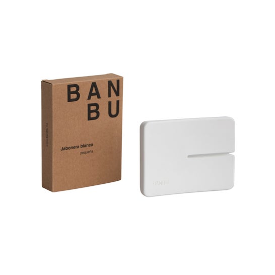 Banbu Mini White Soap Dish 1pc