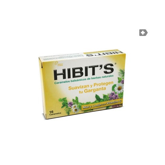 Hibit's honey and lemon candies 16uts