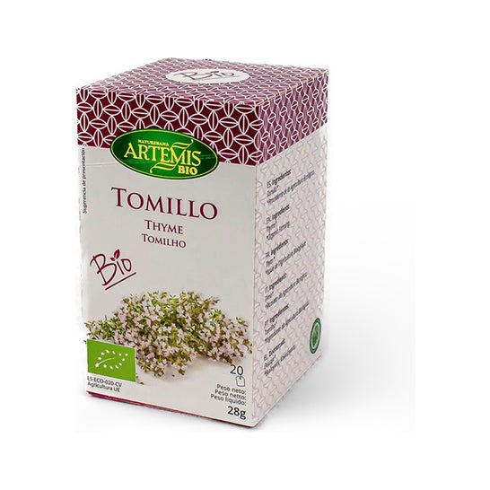 Artemis Tomillo Infusión Bio 20 uds