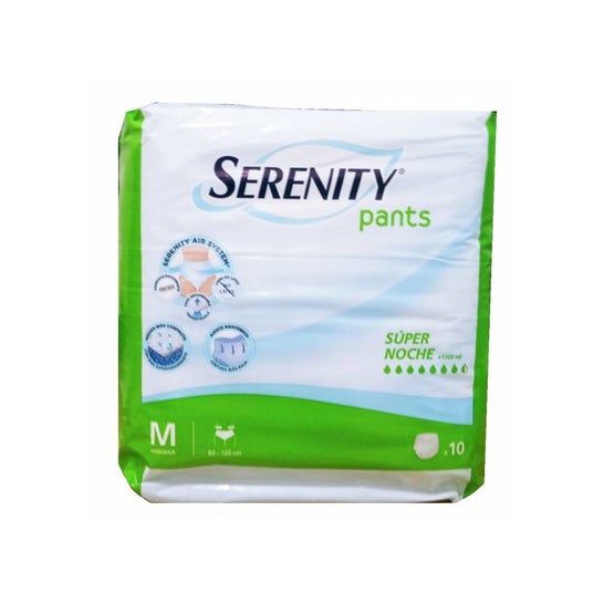 Serenity SoftDry Sensitive Pants Maxi Taglia L 10 Pezzi 