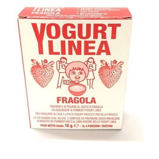Insao Yogurt Fragola 4 Bustine