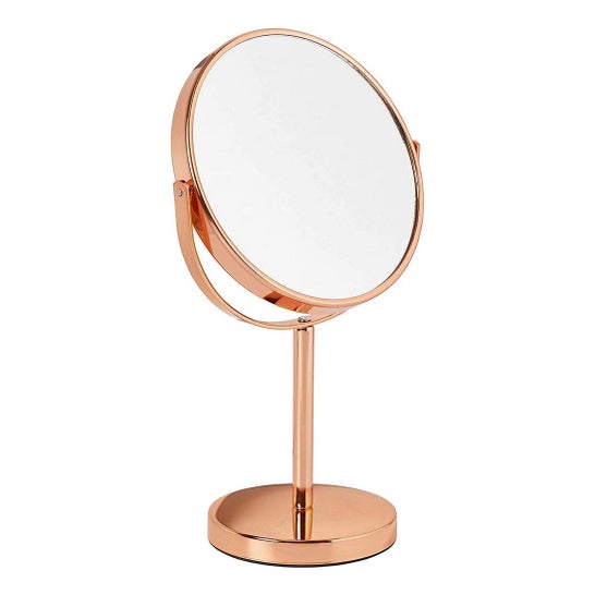 Vitry Footed Mirror Rose Gold 1 Unit