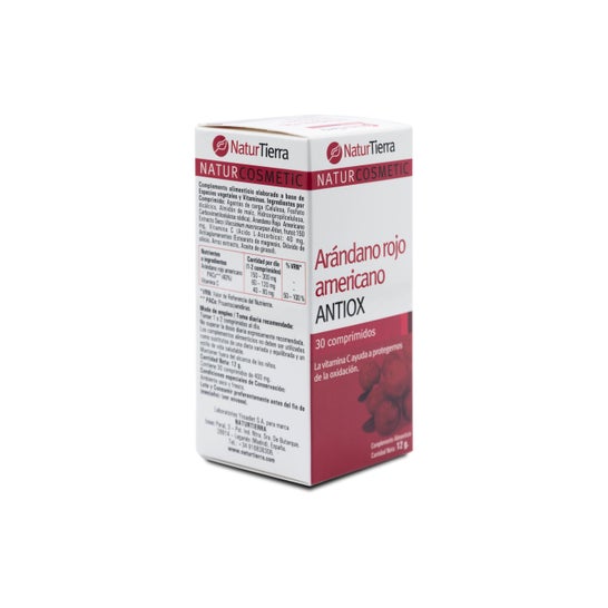 Naturtierra Cranberry Antiox 30 Tabletten