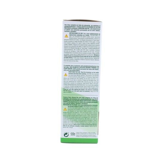 Corpore Sano Tinte Permanente Nº 7 Rubio 140 ml