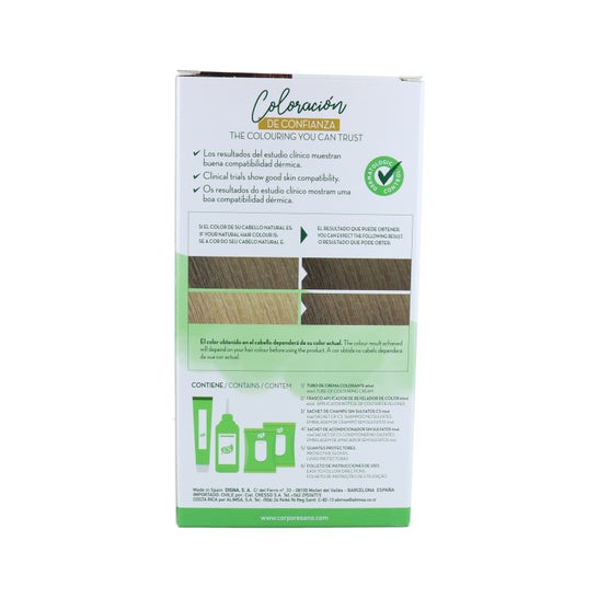 Corpore Sano Tinte Permanente Nº 7 Rubio 140 ml