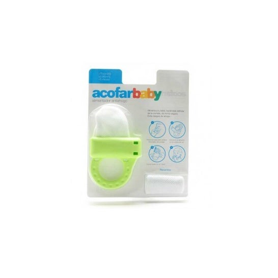 Acofarbaby alimentador antiahogo +6M 1ud