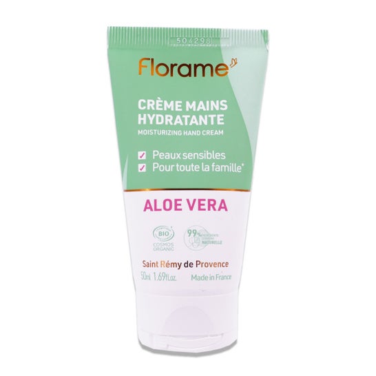 Florame Aloe Vera Crema Hidratante Manos 50 ml