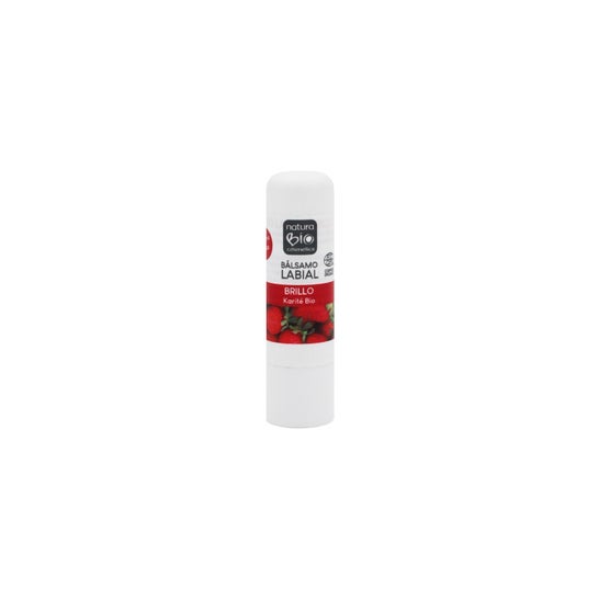 NaturaBIO Cosmetics Lipbalsem Glans Sheaboter 5 g