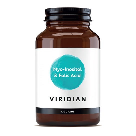 Viridian Myo Inositol y Ácido Fólico 120g