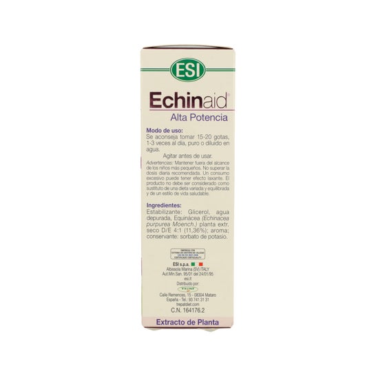 Esi Echinaid Extracto Sin Alcohol 50 ml