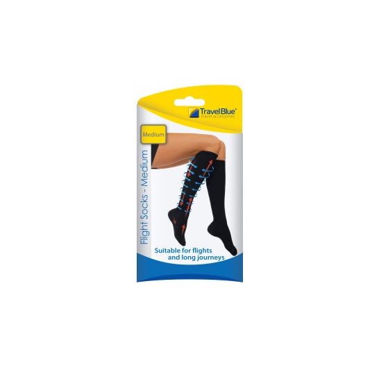 TravelBlue Flight Socks - Medium