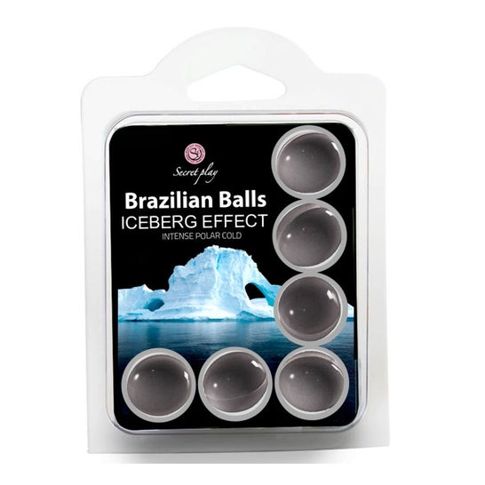 Secret Play Set Brazilian Balls Efecto Iceberg 6uds