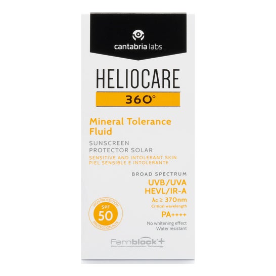 HELIOCARE 360 Mineral Tolerance Fluid Spf50+ 50ml