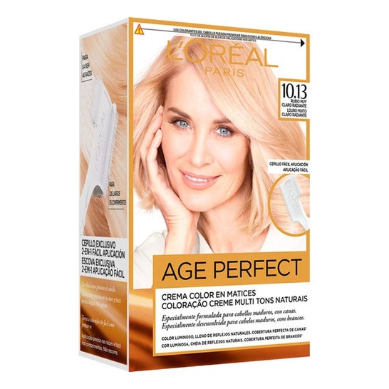L'Oreal Set Excellence Age Perfect Haarkleur 1013 Zeer Licht Stralend Blond
