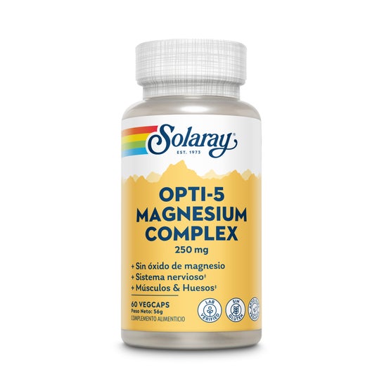 Solaray Magnesium Complex OPTI-5 60 vcaps
