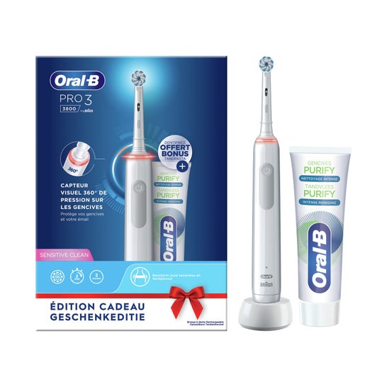 Oral-B Pro3 3900 Duo Pack D505.523.3H - Cepillos dentales elécticos