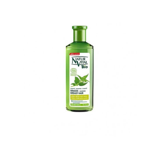 NaturVital Ecocert Shampoo til fedtet hår 300ml