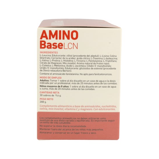 LCN Amino Base Sabor Frutos Rojos 30 sobres