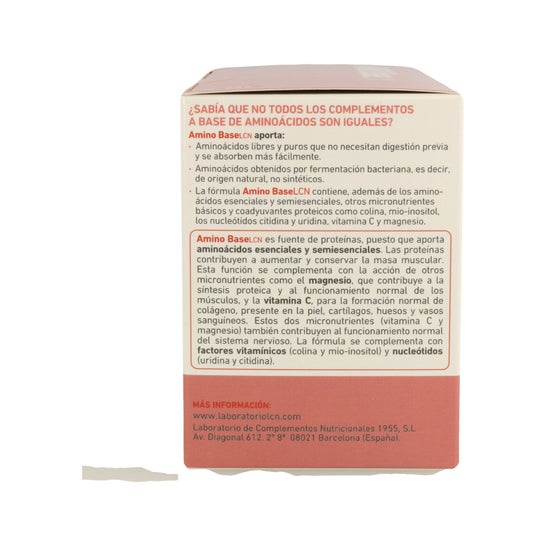 LCN Amino Base Sabor Frutos Rojos 30 sobres