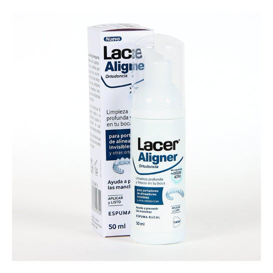 Lacer Aligner Ortodoncia Espuma Bucal 50 ml