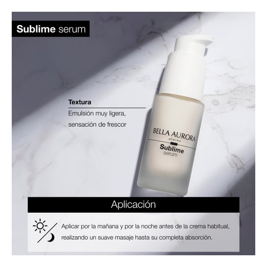 Bella Aurora Sublime Sérum Triple Efecto 30ml