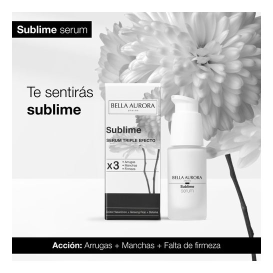 Bella Aurora Sublime Sérum Triple Efecto 30ml