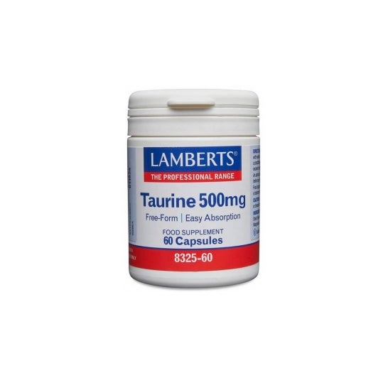 Lamberts Taurina 500 Mg 60 Boné