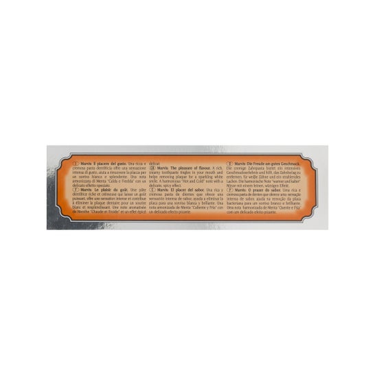 Marvis Dentífrico Ginger Mint 25 ml