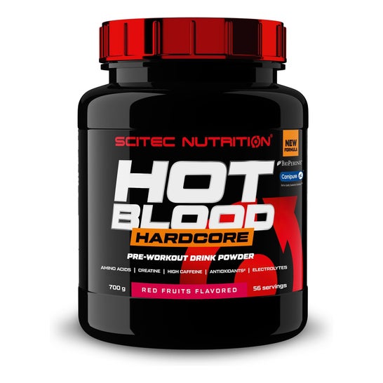 Scitec Nutrition Hot Blood Hardcore Red Fruits 700g