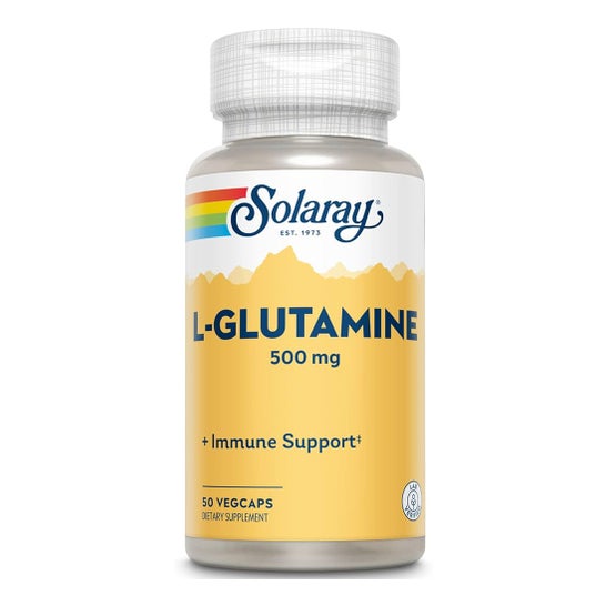 Solaray L-Glutamin 500mg 50 Kapseln