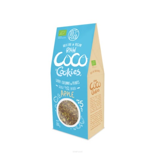 Diet Food Bio Coco Cookies Apple 80g