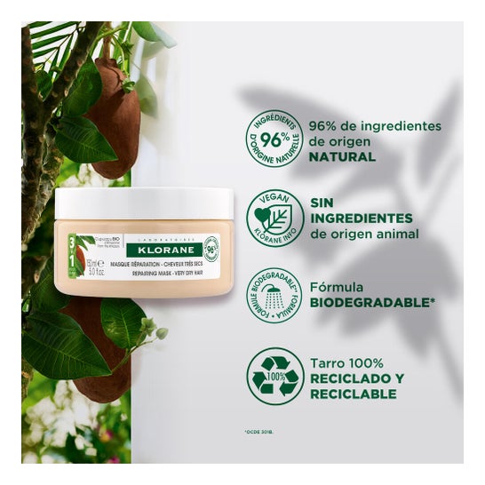 Klorane Mascarilla al Cupuaçu BIO 150 ml