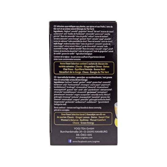Yogi Tea Finest Selection 18 bolsas