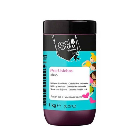 Real Natura Máscara Pro-Lisinhos Anti Frizz 1kg