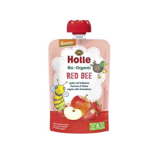 Holle Smoothie Apple Strawberry +8M 90g