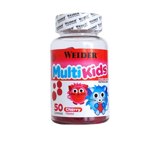 Weider Multi Kids Up Cherry Gummy 50 stk