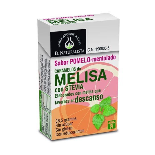 El Naturalista Caramelos Melisa + Stevia 36.5g