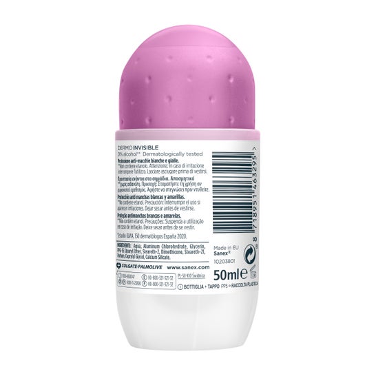 Sanex pH Balance Desodorante Roll-On Invisible 50 ml