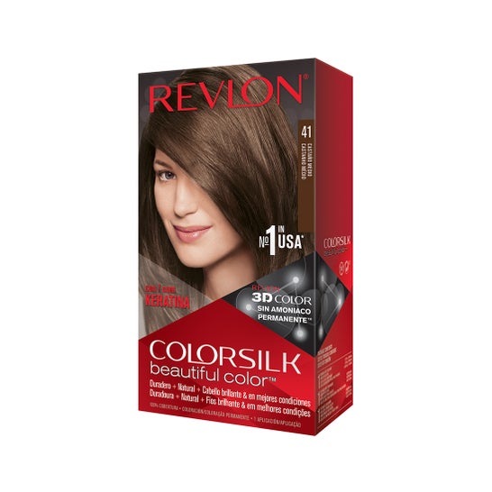 Revlon Kit Tinte Colorsilk 41 Castaño Medio