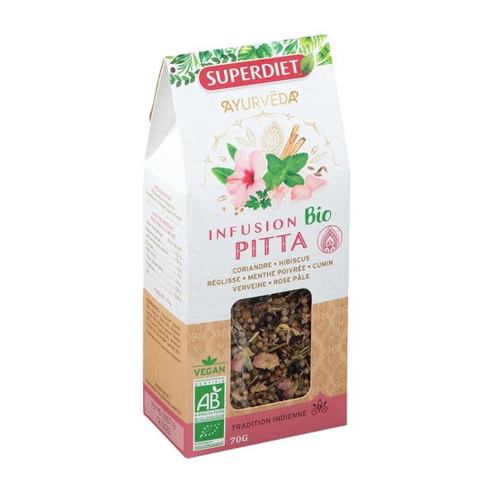 Superdiet Ayurveda Infusión Pitta Bio 70g