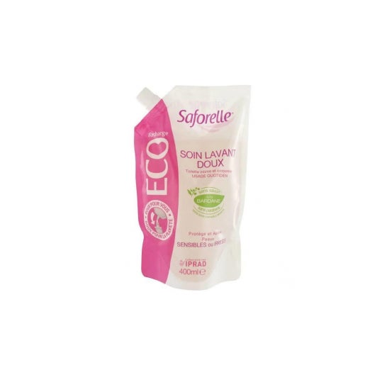 Saforelle lavado y aclarado utra recambio hidratante 400ml