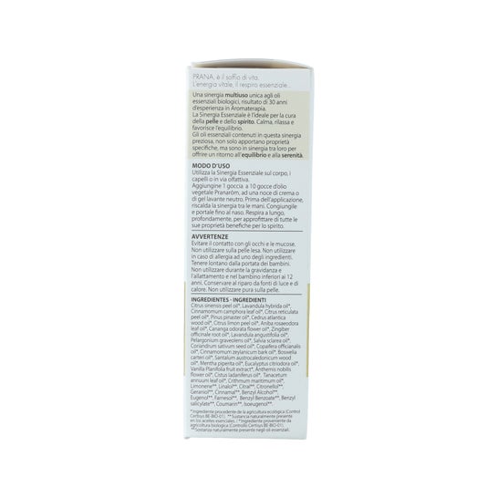 Pranarôm Sinergia Esencial Serenidad Equilibrio BIO 30 ml