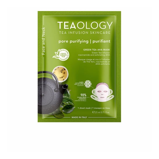 Teaology Face And Neckeen Tea Aha + Bha Mask 21ml