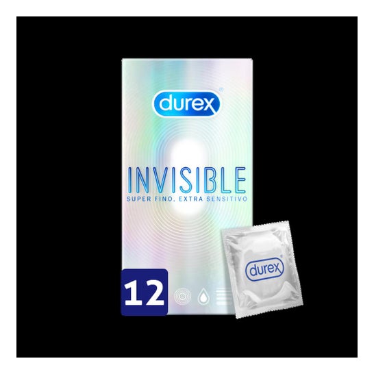 Durex® Invisible extra fine extra lubricated 12pcs