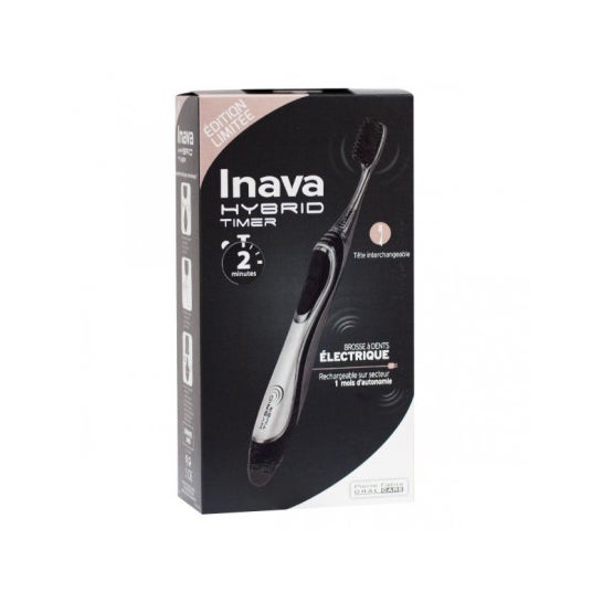 Inava Electric Toothbrush Hybrid Timer black