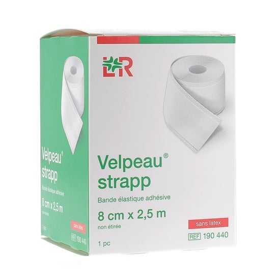 Velpeau Strapp Elastisk klæbende bandage 2,5mX10cm 1 stk