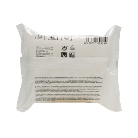 Interapothek toallitas desmaquillantes 3 en 1 24 uds